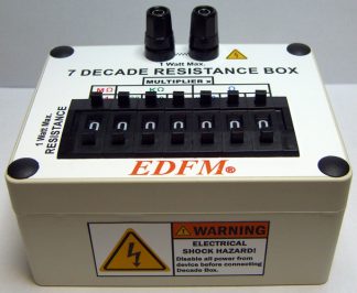 7 DECADE RESISTANCE SUBSTITUTION BOX