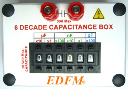 6 DECADE CAPACITANCE  BOX